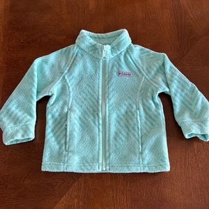 Columbia fleece | toddler girl | size 2T | Aqua color